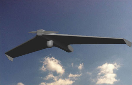UAV Spider (hình mô phỏng). UAV Spider (hình mô phỏng).