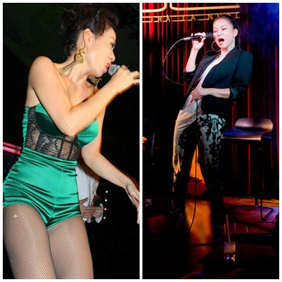 Rõ ràng với phong cách thời trang kín đáo, Thu Minh đẹp hơn nhiều, cả về ngoại hình lẫn trong sự tiếp nhận của công chúng.