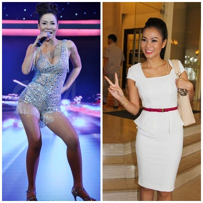 Hai phong cách hoàn toàn khác nhau ...