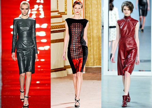 BST dành cho thu đông 2012 của các thương hiệu nổi tiếng luôn ưu ái chất liệu da. BST dành cho thu đông 2012 của các thương hiệu nổi tiếng luôn ưu ái chất liệu da.