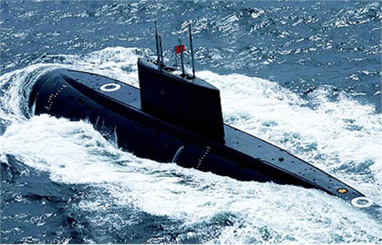 Một chiếc tàu ngầm lớp Kilo của Hải quân Trung Quốc.