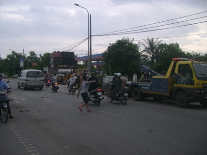 Hiện trường vụ tại nạn Hiện trường vụ tại nạn