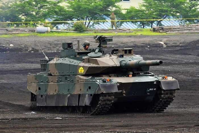 Xe tăng thế hệ thứ tư Type 10 tiên tiến nhất của Nhật Bản. Xe tăng thế hệ thứ tư Type 10 tiên tiến nhất của Nhật Bản.