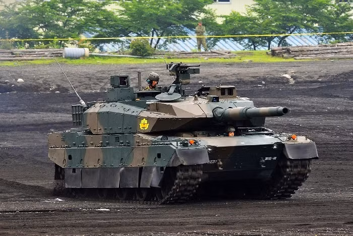 Xe tăng thế hệ thứ tư Type 10 tiên tiến nhất của Nhật Bản. Xe tăng thế hệ thứ tư Type 10 tiên tiến nhất của Nhật Bản.