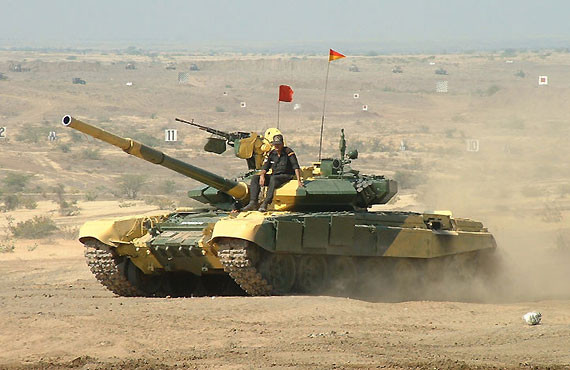 Xe tăng T-90 của Lục quân Ấn Độ Xe tăng T-90 của Lục quân Ấn Độ