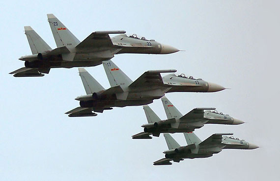 Máy bay chiến đấu J-11 Trung Quốc sao chép Su-27SK của Nga Máy bay chiến đấu J-11 Trung Quốc sao chép Su-27SK của Nga