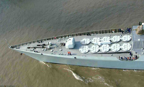 Hệ thống phóng thẳng đứng tên lửa của tàu khu trục Type 052C