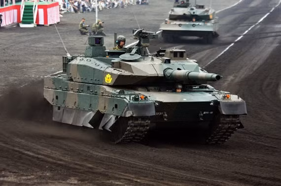 Xe tăng Type 10 tiên tiến nhất của Nhật Bản