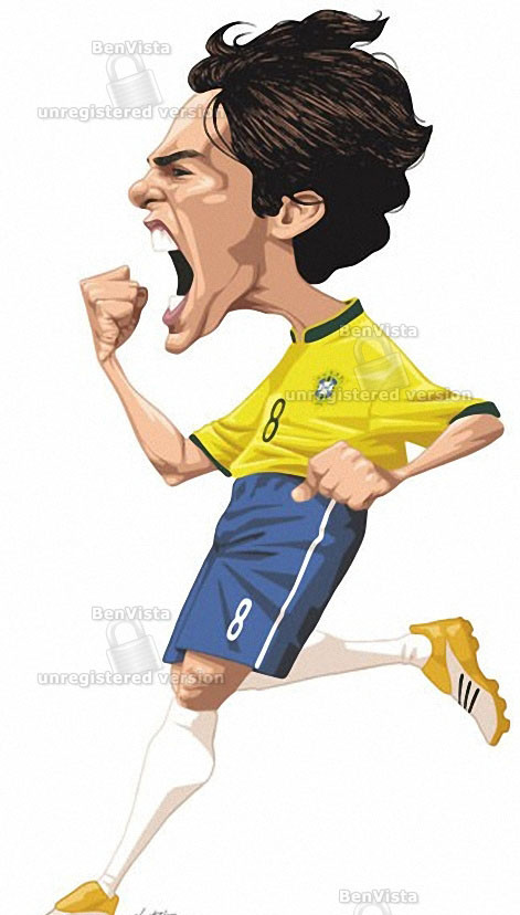 Ngôi sao Kaka của ĐT Brazil cũng là một cầu thủ nổi danh không những nhờ tài năng trên sân cỏ mà anh còn đặc biết thu hút người hâm mộ bởi vẻ điển trai. Ngôi sao Kaka của ĐT Brazil cũng là một cầu thủ nổi danh không những nhờ tài năng trên sân cỏ mà anh còn đặc biết thu hút người hâm mộ bởi vẻ điển trai.