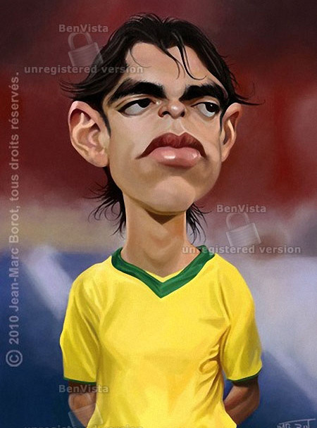 Kaka là hình mẫu cầu thủ có phần trái ngược với Ronaldinho. Kaka là hình mẫu cầu thủ có phần trái ngược với Ronaldinho.