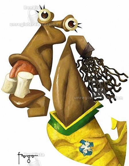 Cùng là hai cầu thủ ngôi sao sáng giá của ĐT Brazil nhưng giữa Ronaldinho và Kaka lại khác xa về diện mạo. Chúng ta cùng chiêm ngưỡng góc biểm họa đầy ấn tượng về hai cầu thủ nổi danh này. Cùng là hai cầu thủ ngôi sao sáng giá của ĐT Brazil nhưng giữa Ronaldinho và Kaka lại khác xa về diện mạo. Chúng ta cùng chiêm ngưỡng góc biểm họa đầy ấn tượng về hai cầu thủ nổi danh này.