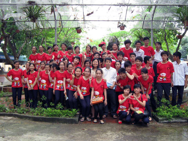 Tập thể lớp 12A1 nổi tiếng có 2 thủ khoa và 2 á khoa năm 2013.