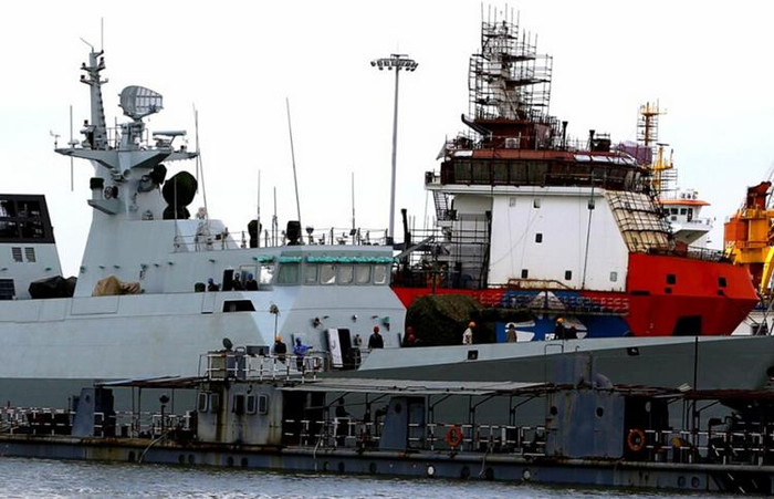 Tàu hộ vệ hạng nhẹ Type 056 mới, được cho là sẽ triển khai ở Biển Đông (nguồn báo Nhân Dân, TQ) Tàu hộ vệ hạng nhẹ Type 056 mới, được cho là sẽ triển khai ở Biển Đông (nguồn báo Nhân Dân, TQ)