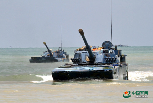 Xe tấn công đổ bộ Hải quân Trung Quốc Xe tấn công đổ bộ Hải quân Trung Quốc