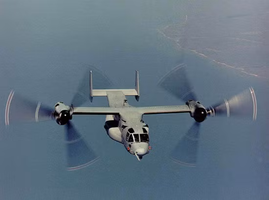 Máy bay vận tải MV-22 Osprey do Mỹ chế tạo