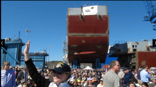 Đoạn khoang thân tàu khu trục tàng hình DDG-1001 Đoạn khoang thân tàu khu trục tàng hình DDG-1001