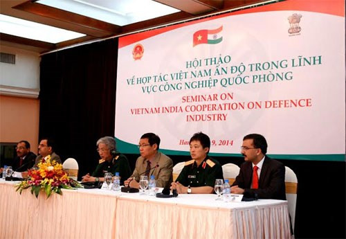 Hội thảo công nghiệp quốc phòng Việt Nạm-Ấn Độ (ảnh nguồn báo chí Việt Nam) Hội thảo công nghiệp quốc phòng Việt Nạm-Ấn Độ (ảnh nguồn báo chí Việt Nam)