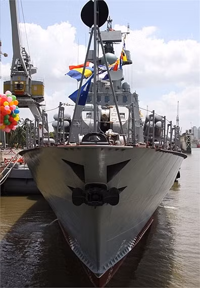 Tàu tên lửa do Việt Nam chế tạo