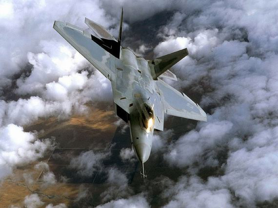 Máy bay chiến đấu tàng hình F-22 Raptor Mỹ Máy bay chiến đấu tàng hình F-22 Raptor Mỹ