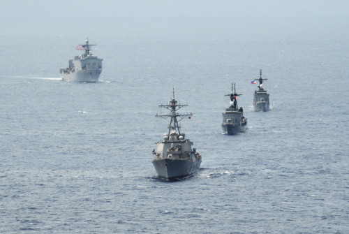Ngày 28 tháng 6 năm 2014, Mỹ và Philippines tiến hành tập trận chung trên Biển Đông (ảnh tư liệu minh họa) Ngày 28 tháng 6 năm 2014, Mỹ và Philippines tiến hành tập trận chung trên Biển Đông (ảnh tư liệu minh họa)