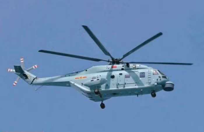 Máy bay trực thăng săn ngầm Z-18F Trung Quốc (nguồn Tin tức Tham khảo, TQ)