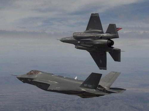 Biên đội máy bay chiến đấu F-35 của Quân đội Mỹ Biên đội máy bay chiến đấu F-35 của Quân đội Mỹ