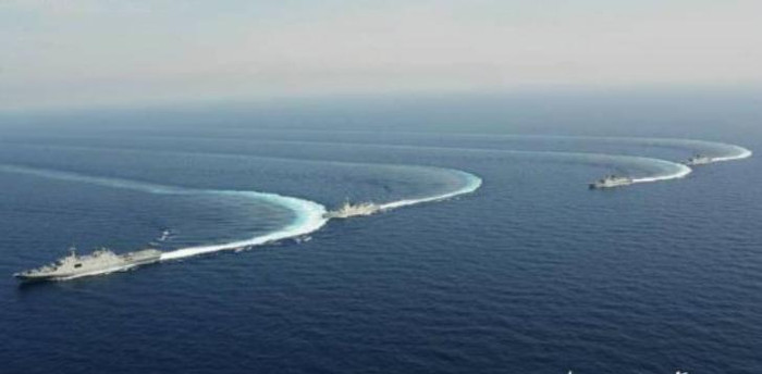 Hạm đội Nam Hải, Hải quân Trung Quốc trong một cuộc tập trận trên Biển Đông vào tháng 3 năm 2013 (ảnh tư liệu minh họa) Hạm đội Nam Hải, Hải quân Trung Quốc trong một cuộc tập trận trên Biển Đông vào tháng 3 năm 2013 (ảnh tư liệu minh họa)