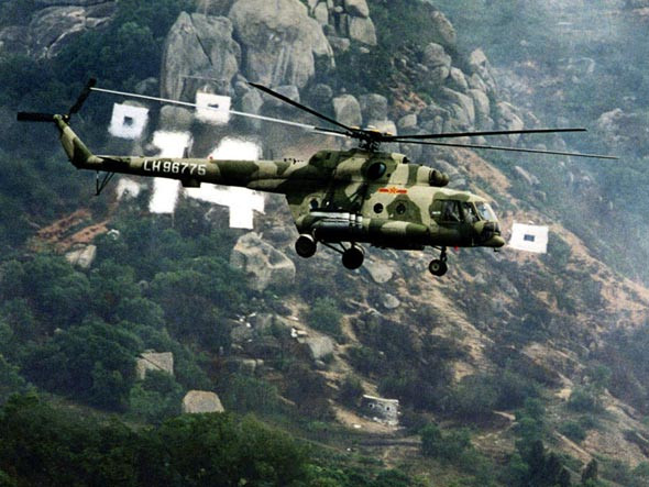 Máy bay trực thăng Mi-171 Lục quân Trung Quốc Máy bay trực thăng Mi-171 Lục quân Trung Quốc