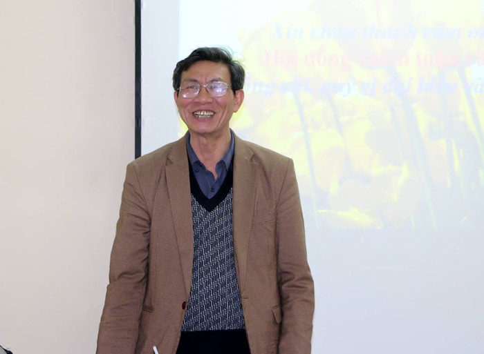 PGS. TS Vũ Quang Hiển. Ảnh tác giả cung cấp.