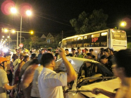 Hiện trường vụ tại nạn