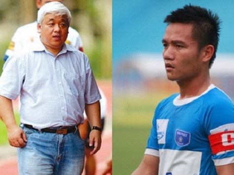 Mối quan hệ giữa bầu Kiên và Thanh Trung đã trở nên rất xấu sau khi tiền vệ người Hà Tĩnh xin thanh lý hợp đồng