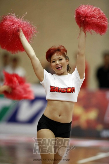 Cùng chiêm ngưỡng vẻ mạnh mẽ và quyến rũ của các hoạt náo viên Sài Gòn Heat