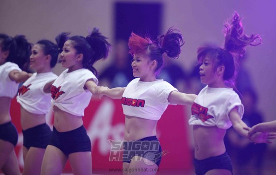 Cùng chiêm ngưỡng vẻ mạnh mẽ và quyến rũ của các hoạt náo viên Sài Gòn Heat