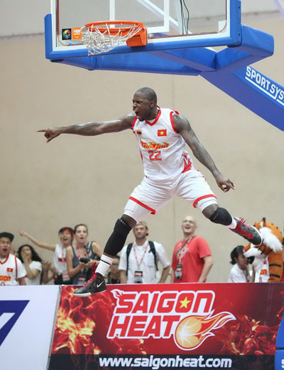 Sài Gòn Heat đang có thành tích thắng 3 trận liên tiếp trên sân nhà...