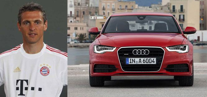 Audi A6 cũng chính là chiếc siêu xe mà thủ thành Hans-Jorg Butt đang sử dụng Audi A6 cũng chính là chiếc siêu xe mà thủ thành Hans-Jorg Butt đang sử dụng