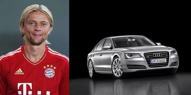 Tiền vệ người Ukraine, Anatoliy Tymoshchuk cũng sở hữu chiếc Audi A8 trứ danh Tiền vệ người Ukraine, Anatoliy Tymoshchuk cũng sở hữu chiếc Audi A8 trứ danh