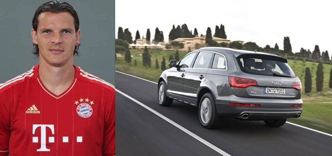 Hậu vệ Van Buyten lại yêu thích chiếc Audi A7 Off Road Hậu vệ Van Buyten lại yêu thích chiếc Audi A7 Off Road