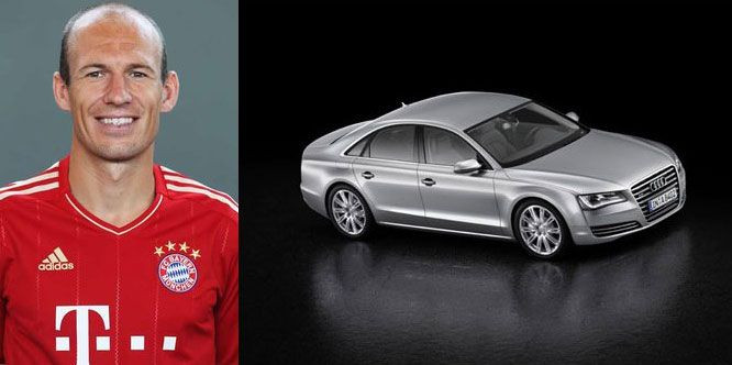 Arjen Robben chơi trội với chiếc xế hộp đình đám Audi A8 Arjen Robben chơi trội với chiếc xế hộp đình đám Audi A8