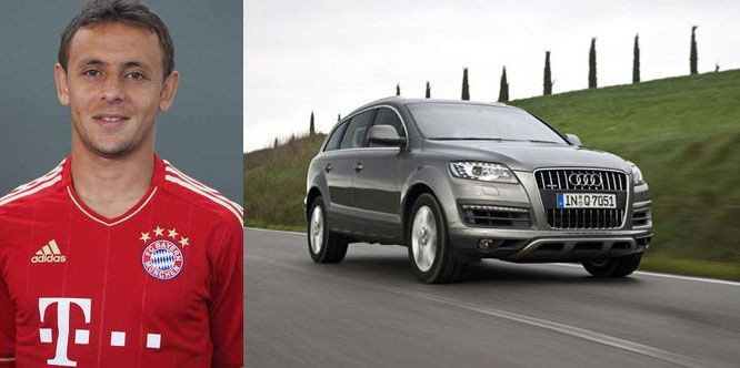 Hậu vệ Rafinha cũng chọn Audi Q7 Hậu vệ Rafinha cũng chọn Audi Q7