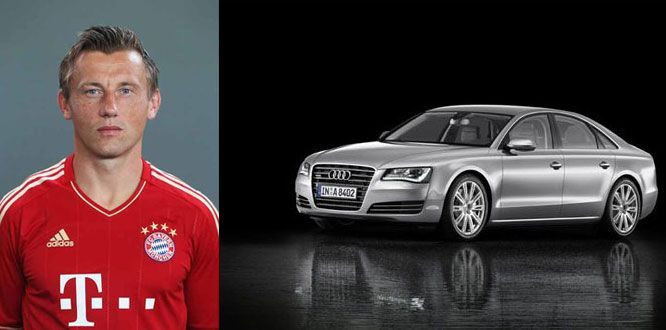Audi A8 cũng là chiếc siêu xe mà tiền đạo Ivica Olic đang sở hữu Audi A8 cũng là chiếc siêu xe mà tiền đạo Ivica Olic đang sở hữu