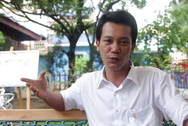 Thầy Trịnh Tuấn - Giáo viên Trường quốc tế Hà Nội V.I.P. Ảnh Xuân Trung Thầy Trịnh Tuấn - Giáo viên Trường quốc tế Hà Nội V.I.P. Ảnh Xuân Trung