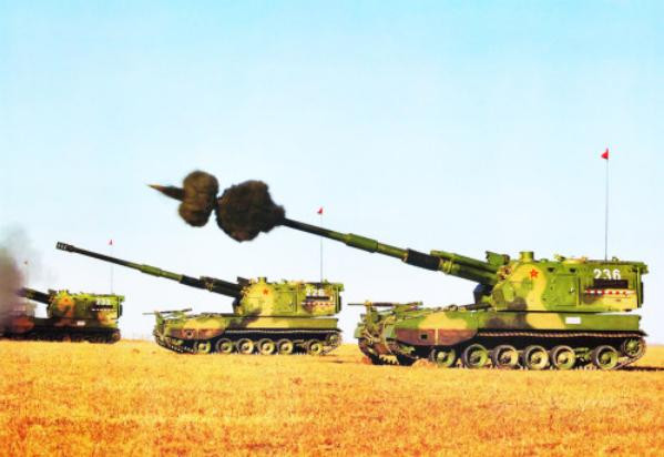 Pháo tự hành PLZ-05 155 mm của Quân đội Trung Quốc Pháo tự hành PLZ-05 155 mm của Quân đội Trung Quốc