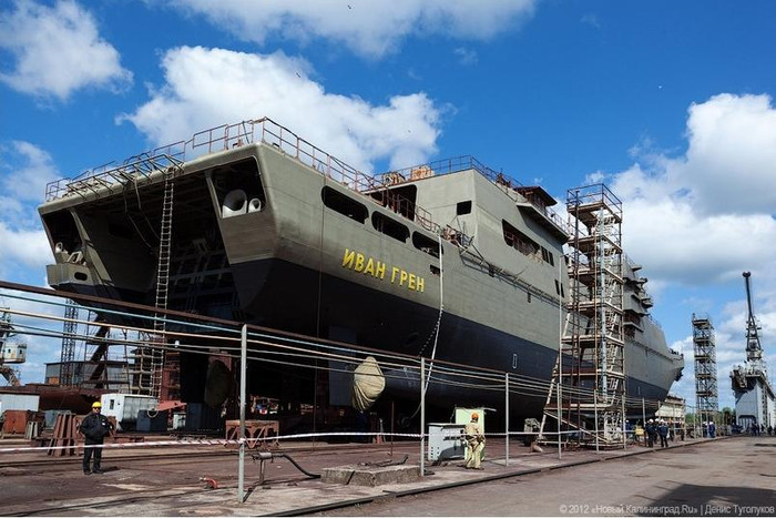 Tàu đổ bộ cỡ lớn Ivan Gren Type 11711 Nga Tàu đổ bộ cỡ lớn Ivan Gren Type 11711 Nga