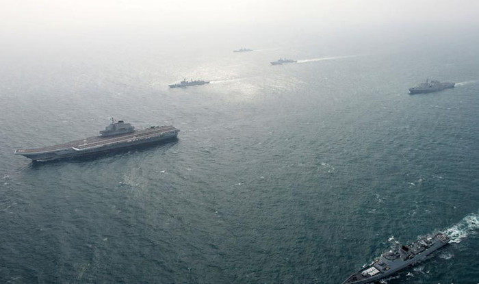 Biên đội tàu sân bay Liêu Ninh, Hải quân Trung Quốc trên Biển Đông Biên đội tàu sân bay Liêu Ninh, Hải quân Trung Quốc trên Biển Đông