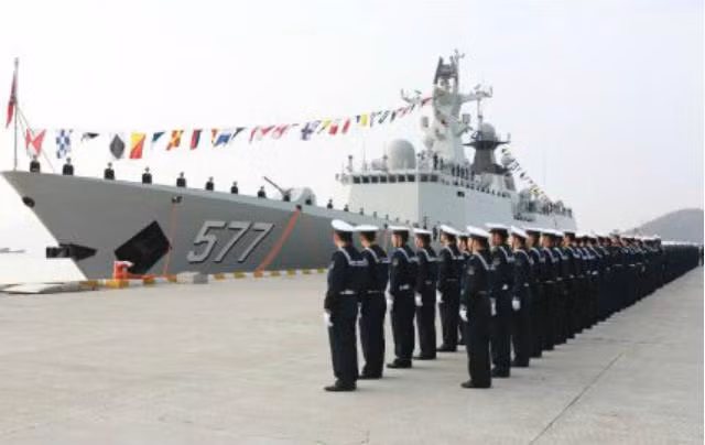 Tàu hộ vệ tên lửa Hoàng Cương, Hạm đội Đông Hải, Hải quân Trung Quốc Tàu hộ vệ tên lửa Hoàng Cương, Hạm đội Đông Hải, Hải quân Trung Quốc