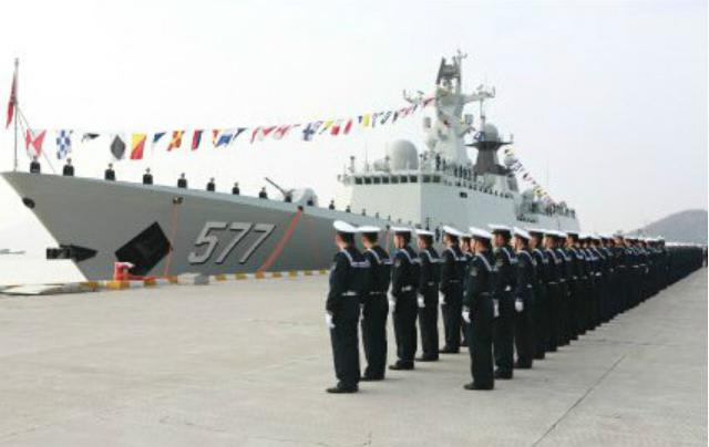 Tàu hộ vệ tên lửa Hoàng Cương, Hạm đội Đông Hải, Hải quân Trung Quốc Tàu hộ vệ tên lửa Hoàng Cương, Hạm đội Đông Hải, Hải quân Trung Quốc