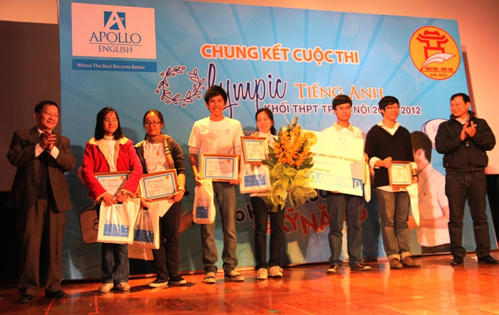 Hình ảnh ấn tượng vòng chung kết Cuộc thi Olympic tiếng Anh ảnh 16 Hình ảnh ấn tượng vòng chung kết Cuộc thi Olympic tiếng Anh ảnh 16