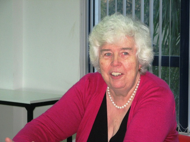 Bà Rosemary Gosling. Ảnh Xuân Trung Bà Rosemary Gosling. Ảnh Xuân Trung