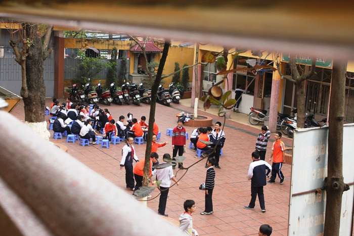 Chùm ảnh: Đổi giờ học, nên mới thế này đây! ảnh 1 Chùm ảnh: Đổi giờ học, nên mới thế này đây! ảnh 1