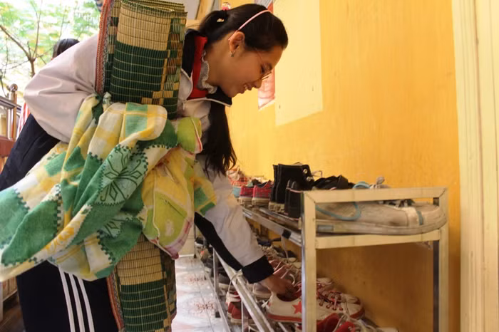 Chùm ảnh: Đổi giờ học, nên mới thế này đây! ảnh 11